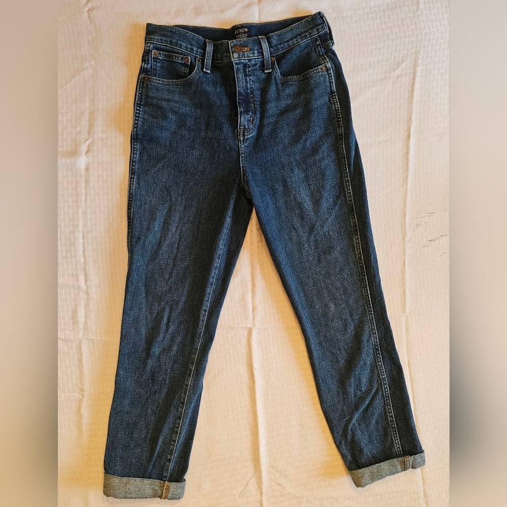 J.Crew High Rise Classic Vintage Jeans‎ Size 26 Straight Leg Denim